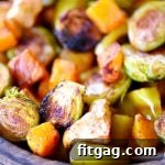 Autumn's Best Roasted Brussels Butternut and Apples 2 Oven Roasted Brussels Sprouts with Butternut Squash and Apples