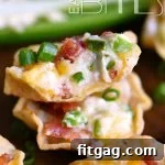 Easy Jalapeño Popper Bites - a delicious party appetizer