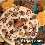 Reese's Peanut Butter Fluff ready to be served