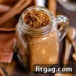 Pumpkin pie spice in small spice bottle ready to be used in recipes.