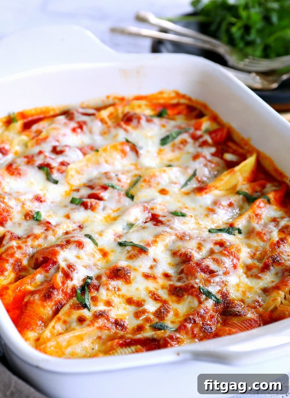 Best Stuffed Shells Recipe Best stuffed shells recipe baked to perfection with melted cheese and fresh herbs.