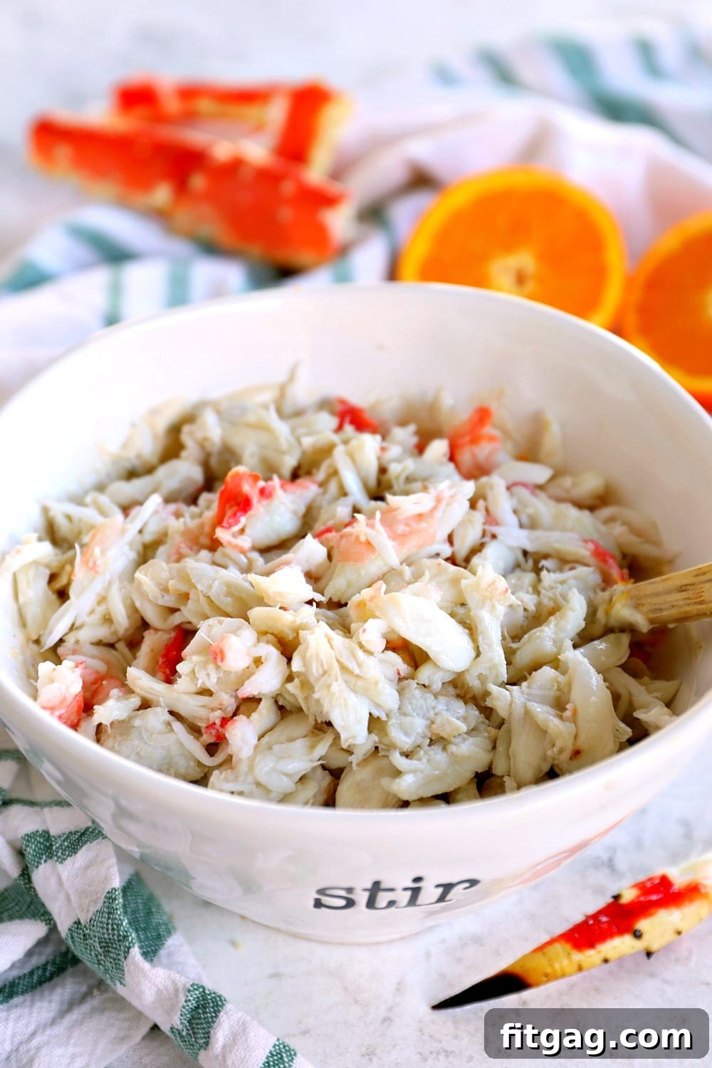 fresh crab meat ingredients for crab melts