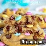 Easter Chocolate Chip Cookies