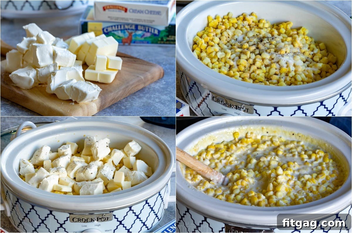 how to make creamed corn