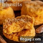 Sweet potato biscuits ready to be baked, showcasing their golden-brown potential