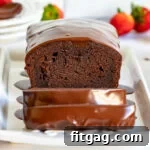 A small image of a slice of chocolate pound cake, used as a recipe thumbnail.