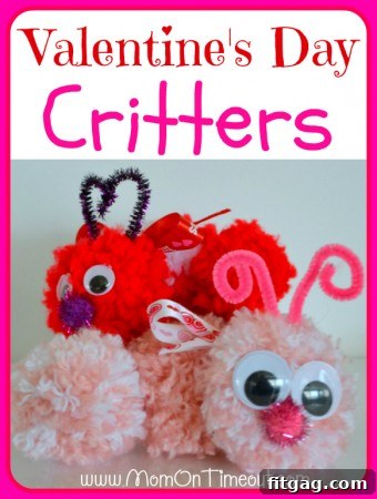 13 Valentines Day Treats and Handmade Creations 7 Cute Valentine's Day Critters craft, a fun and easy DIY project for kids, transforming simple materials into charming little creatures perfect for holiday decorations or gifts.