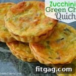 Zucchini & Green Chile Quiche