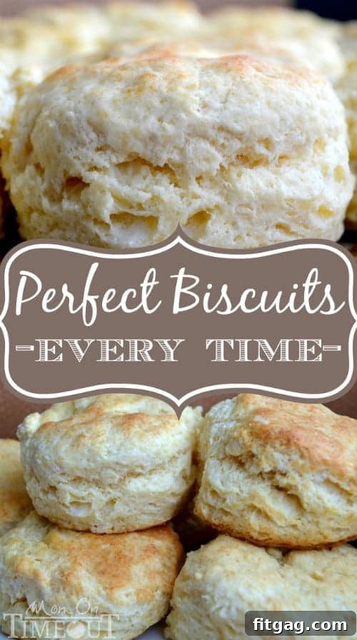 Mom On Timeout: Easy Homemade Biscuits Easy Homemade Biscuits - Perfect Every Time! Fluffy and light, a breeze to make. | Mom On Timeout