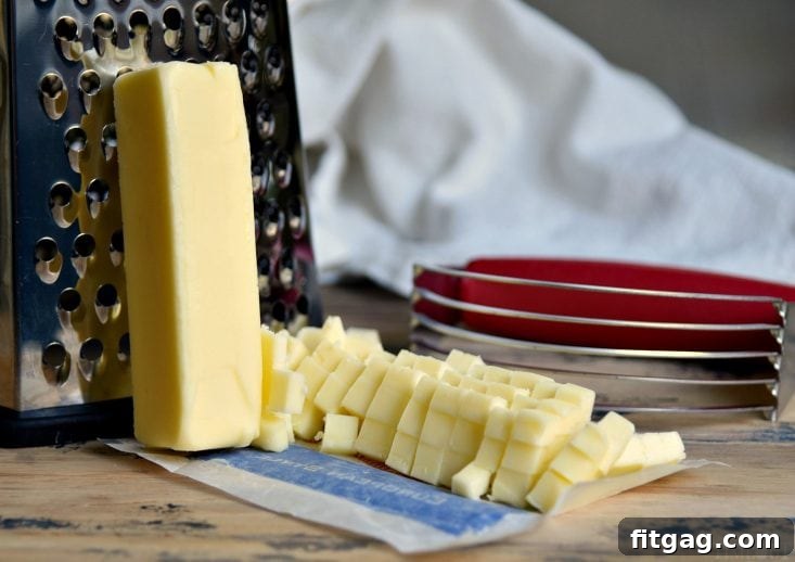Achieving Flaky Layers: Grating or Cutting Cold Butter Methods for incorporating butter: grating frozen butter and using a pastry cutter