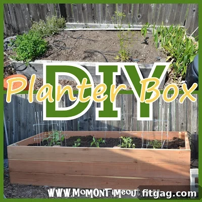 Beautifully crafted redwood DIY garden planter box, ready for planting.