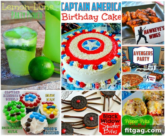 Avengers Party Food Ideas