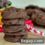 Chocolate Peanut Butter Cup Cookies