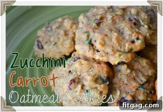Healthy and wholesome zucchini carrot oatmeal cookies, a delicious way to enjoy vegetables in a sweet treat, perfect for a snack or light dessert.