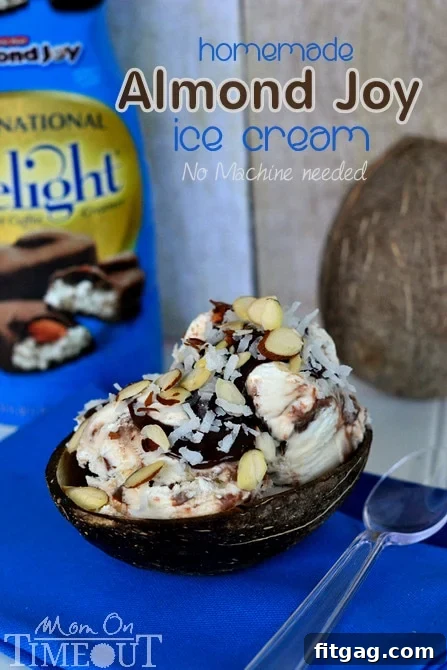 No-Churn Almond Joy Ice Cream: A Delicious Summer Treat
