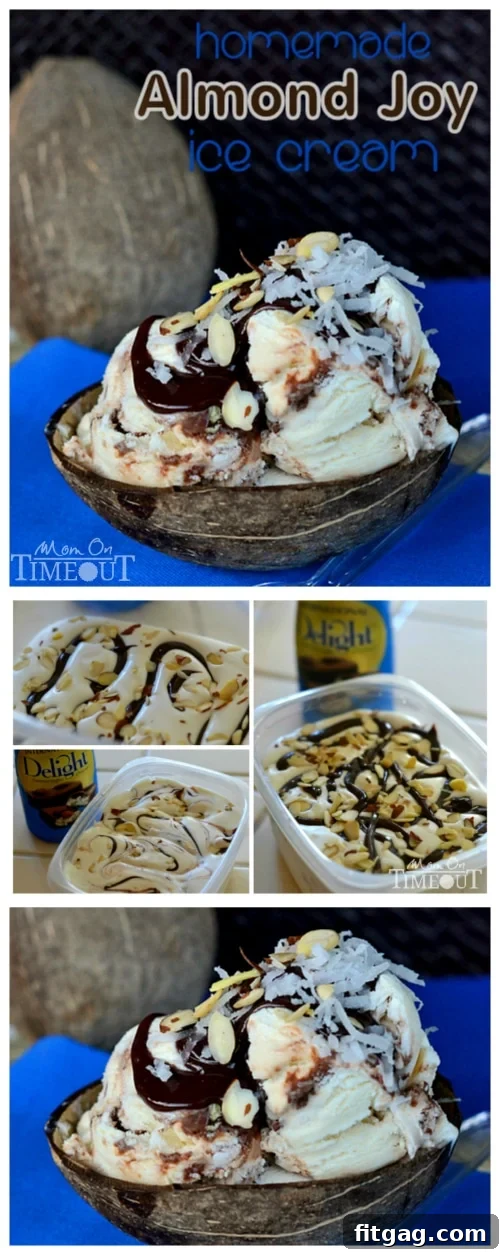 Homemade Almond Joy Ice Cream: The Perfect Summer Dessert