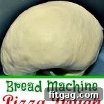 Delicious homemade pizza made with bread machine pizza dough.
