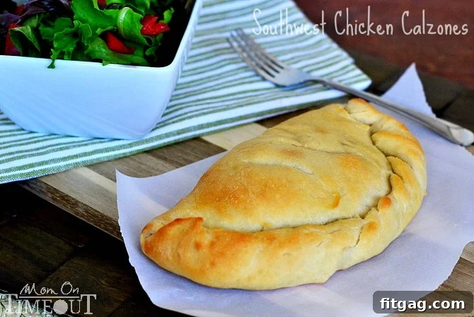 Southwest Chicken Calzones are a delicious and easy dinner any night of the week! Made with quick-cooking Tyson chicken for ultimate convenience.