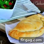 Southwest Chicken Calzones - a delicious and easy dinner made with Tyson chicken.
