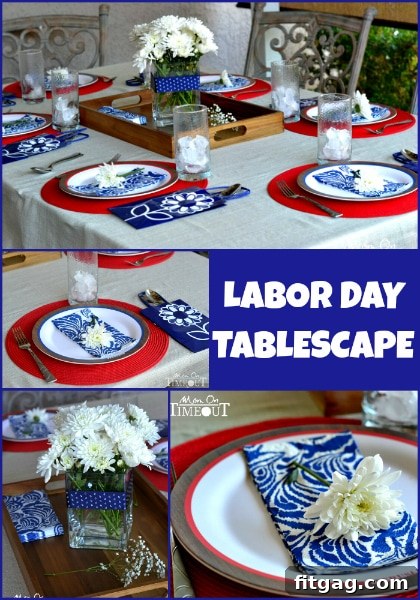 Inspiring Labor Day Tablescape Ideas