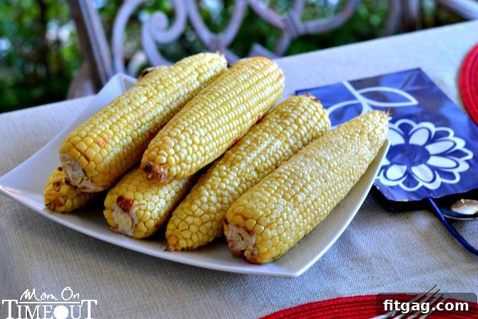 Delicious Grilled Corn on the Cob