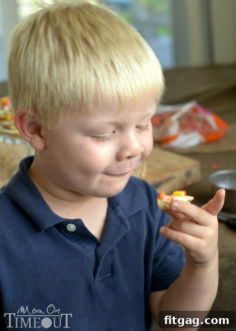 Stack of Candy Corn Sugar Cookie Bark pieces ready to be served.