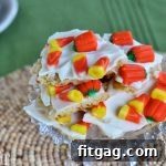 Small image of Candy Corn Sugar Cookie Bark