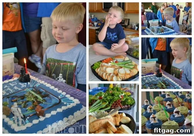 Bryce's 5th Birthday Party Celebration