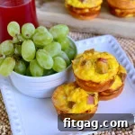 Potato, Ham, and Cheese Crescent Mini Quiches