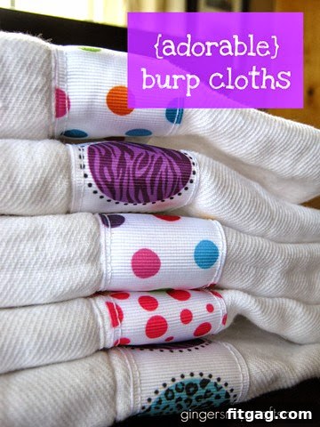Effortless Peanut Butter Fudge 5 Step-by-step sewing tutorial for adorable baby burp cloths