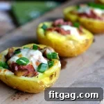 Philly Cheesesteak Potato Skins