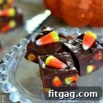 Delicious Candy Corn Fudge ready to be enjoyed, a perfect Halloween dessert.