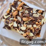 Buttery Toffee Blondies 6 Finished Toffee Cookie Bars