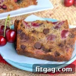 Chocolate Cherry Banana Bread
