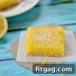 Amazing Microwave Lemon Bars