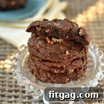 Giant Chocolate Toffee Pecan Cookies