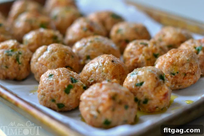Tuscan Chicken Meatball Sandwiches | MomOnTimeout.com #ad