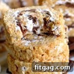 S'mores Rice Krispies Treats Pinwheels recipe image