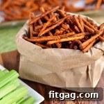 Buffalo Wing Pretzel Sticks