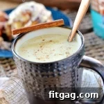 Slow Cooker Spiced White Hot Chocolate