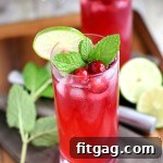 Small image of Cranberry Mojito for recipe card