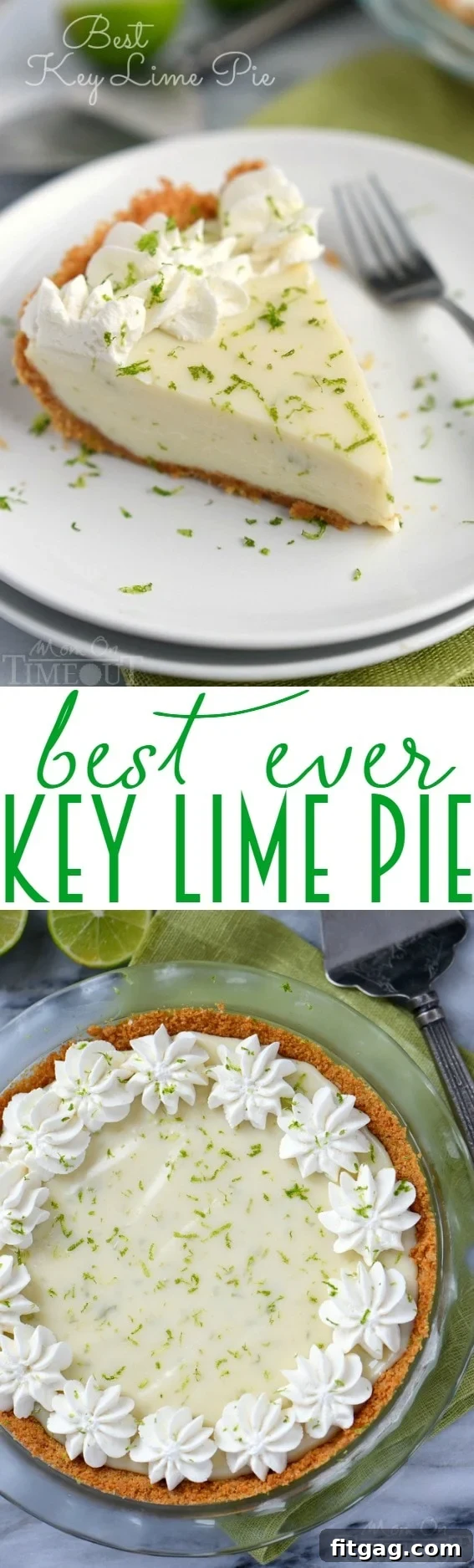 A collage of various Key Lime Pie images, showing different angles and garnishes of this delicious dessert.