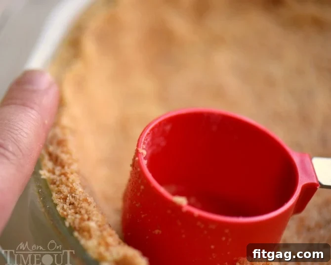 Finished Nilla Wafer pie crust, ready for baking or chilling, showcasing its golden color.