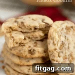 Toffee Butter Icebox Cookies