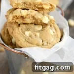 Delicious Brown Butter White Chocolate Macadamia Nut Cookies