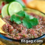 Easy Garden Blender Salsa