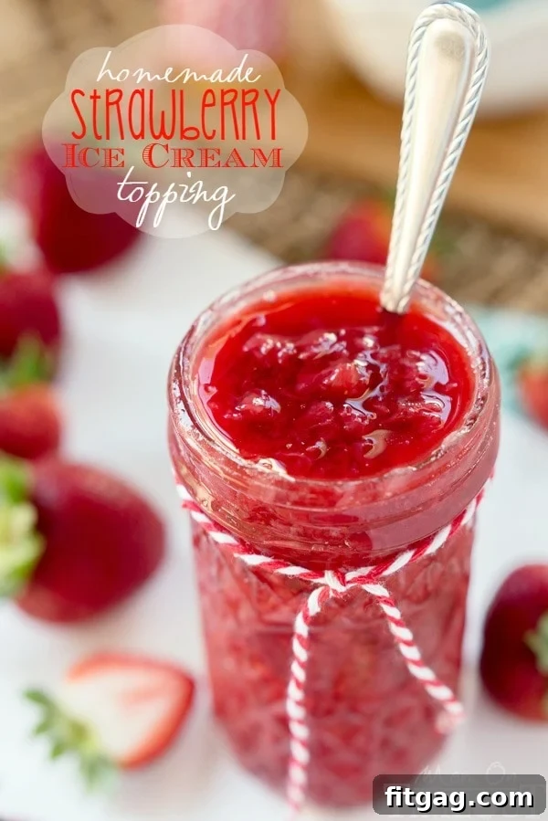 Fresh Strawberry Topping on Breakfast Foods