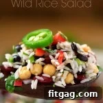 A small image of the Three Bean Wild Rice Salad