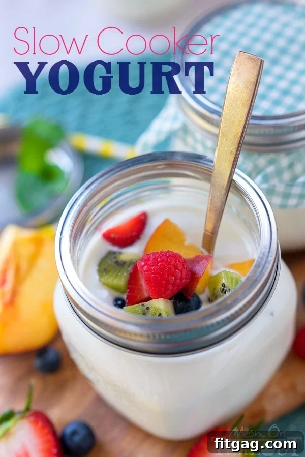 Beautifully garnished homemade yogurt in a glass for breakfast