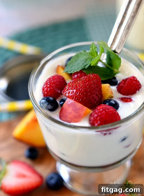 Delicious and healthy yogurt parfaits, perfect for breakfast or snacks